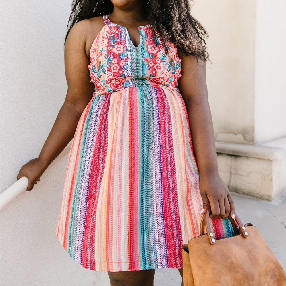 🌈RAINBOW VEINS DRESS🌈